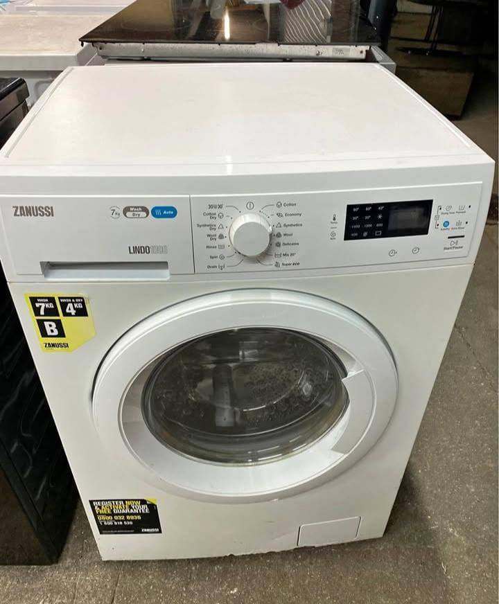 Zanussi Washing Machine – White, Good Condition Cash on today delivery available 