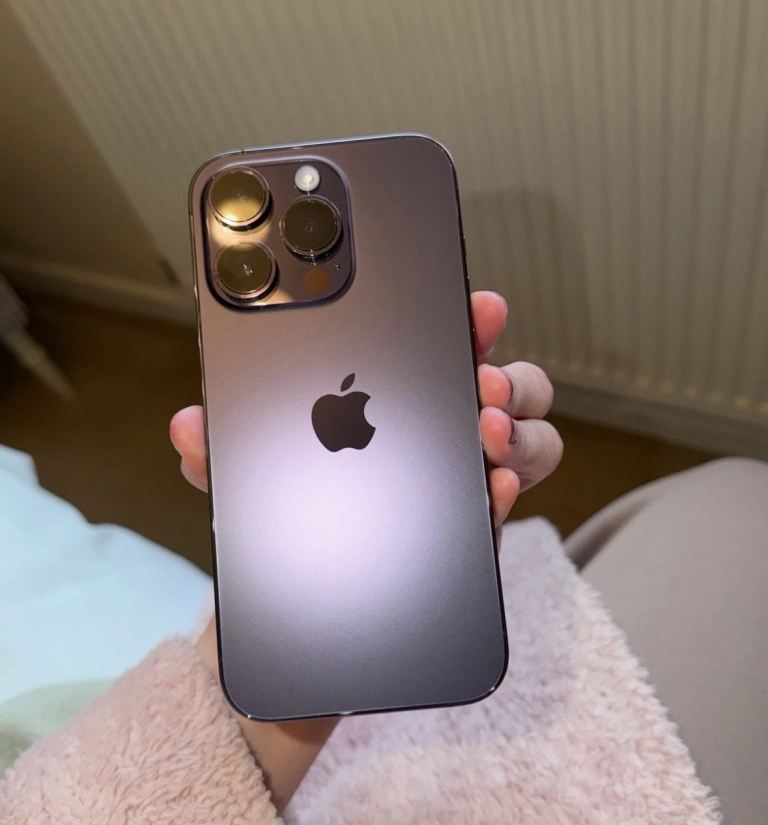 iPhone 14 Pro 128GB Deep Purple - Like New - Unlocked - £400