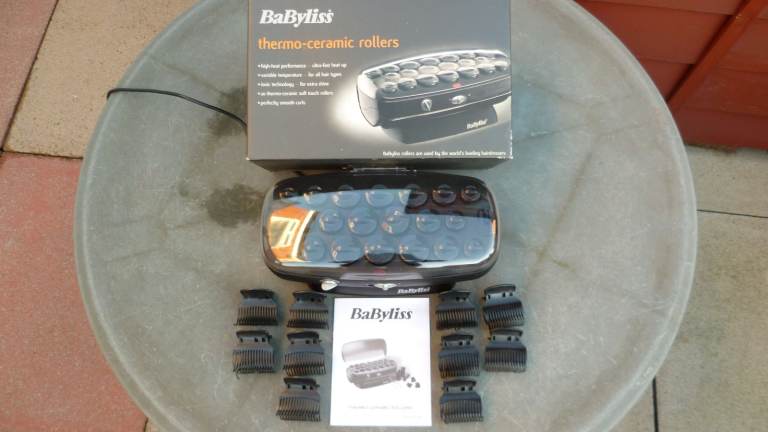 Babyliss All Hair Types Ultra Fast 20 Thermo Ceramic Soft Touch Roller Set | Good Condition
