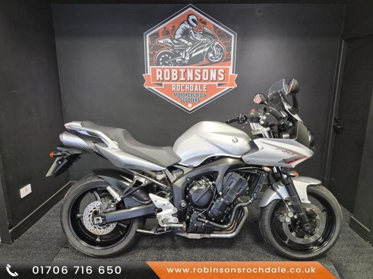 58 Plate Yamaha FZ6 Fazer with 24518 miles in standard trim