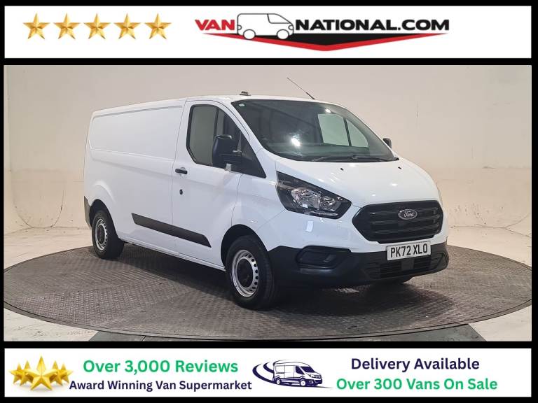2023 Ford Transit Custom 2.0 300 ECOBLUE LEADER L2 H1 130 BHP LWB Panel Van Diesel Manual