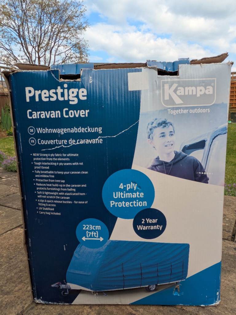 Caravan storage cover
