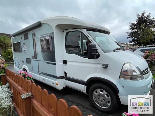 2010 KNAUS SUN TI 650 LOW PROFILE FRENCH BED 4 BERTH MOTORHOME FOR SALE
