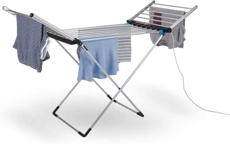 image for Minky SureDri 12m Winged Heated Clothes Airer ONLY 8p per hour to run LIKE NEW