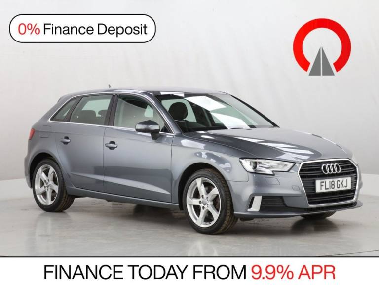 2018 Audi A3 2.0 TFSI Sport Sportback 5dr Petrol Manual Euro 6 (s/s) (190 ps) Hatchback Petrol Ma...