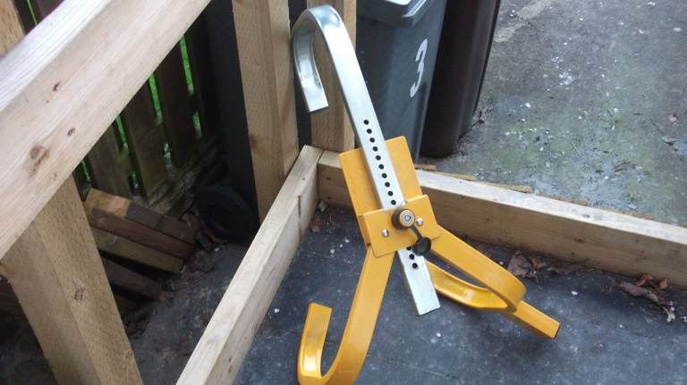 car/van wheel clamp