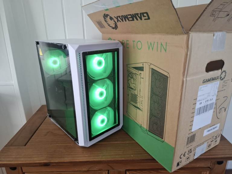 Custom Starter Gaming PC, Intel Core i5-10400F, 16GB DDR4, 512GB SSD, GTX 1650