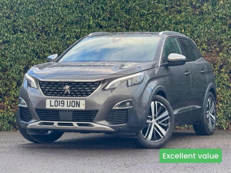 2019 Peugeot 3008 2.0 BlueHDi GT SUV 5dr Diesel EAT Euro 6 (s/s) (180 ps) Hatchback Diesel Automatic