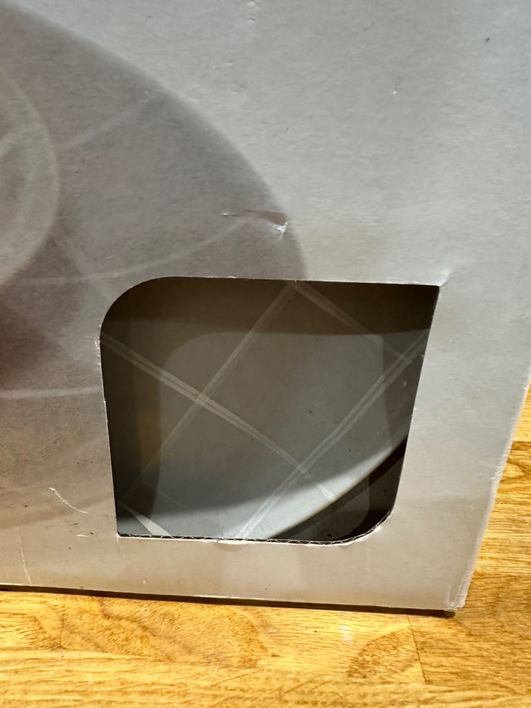 Cotswold 12 piece dinner set white and grey