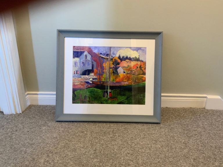 Framed Gauguin print