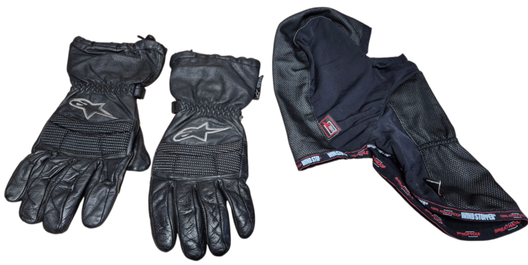 image for Drystar leather thinsulate motorcycle gloves x large 11