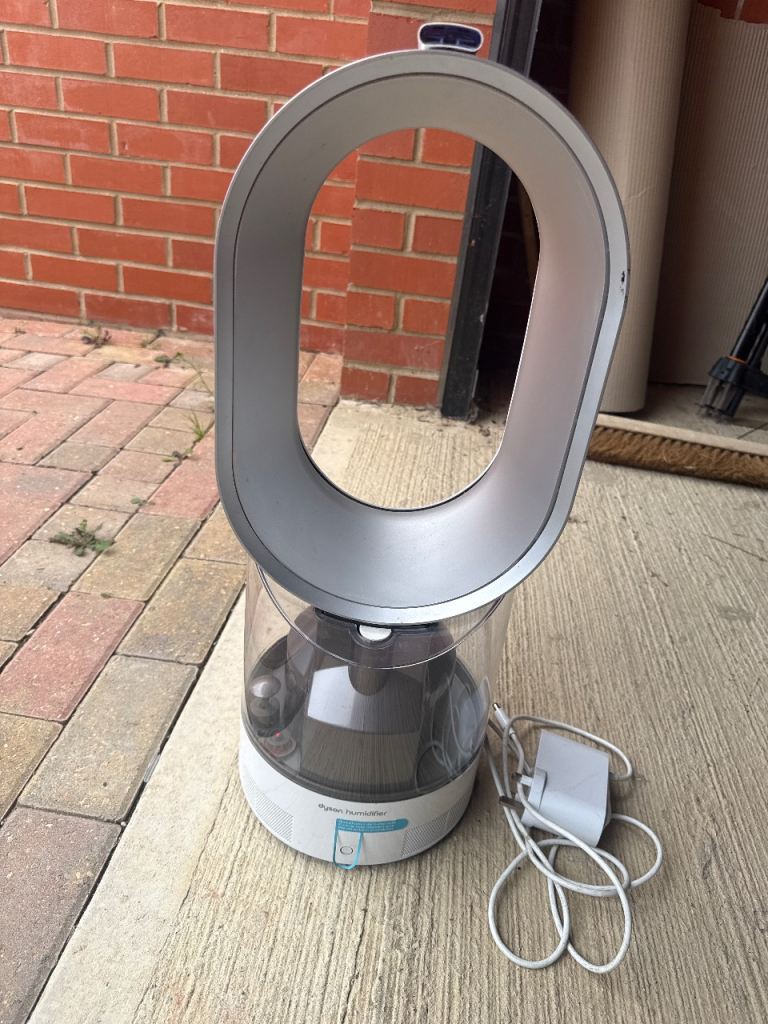Dyson Humidifier Fan - Good Condition, Silver and White