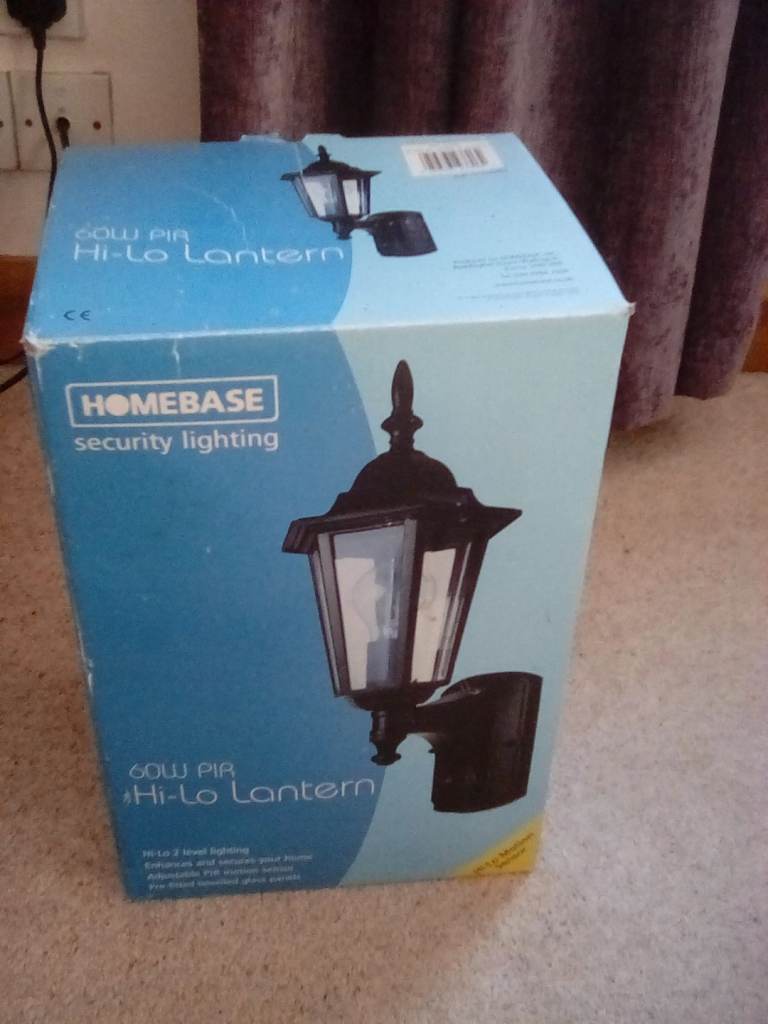 New Sensor outdoor lantern light