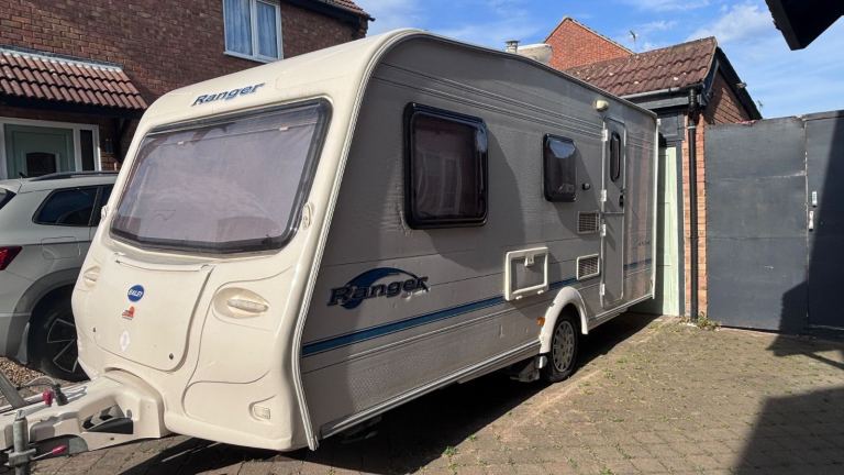4 Berth Caravan - Bailey Ranger, Ready to use with extras
