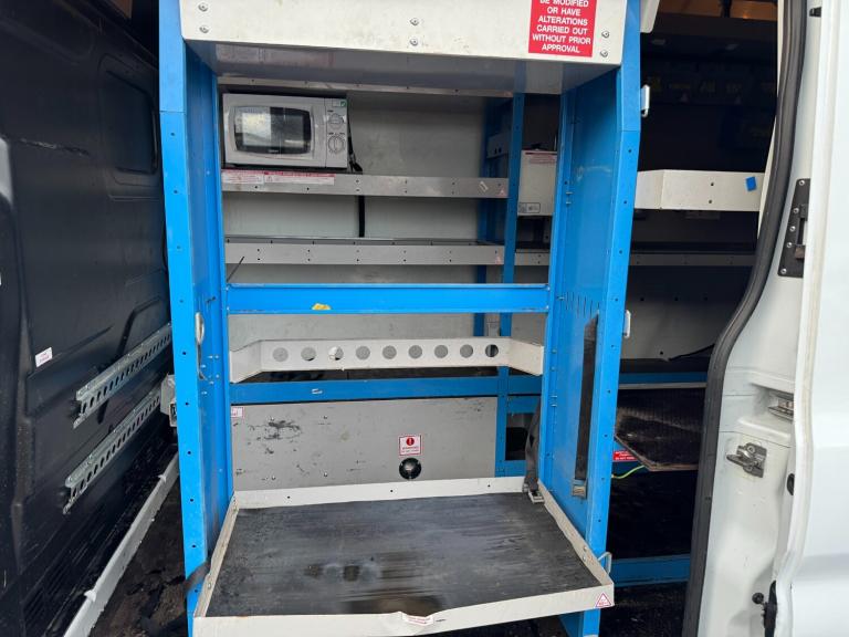 2018 Ford Transit 350 2.0 TDCi 130ps L2 H3 MWB WORK SHOP Van EX BT FULL UTILITY SPEC PANEL VAN Di...