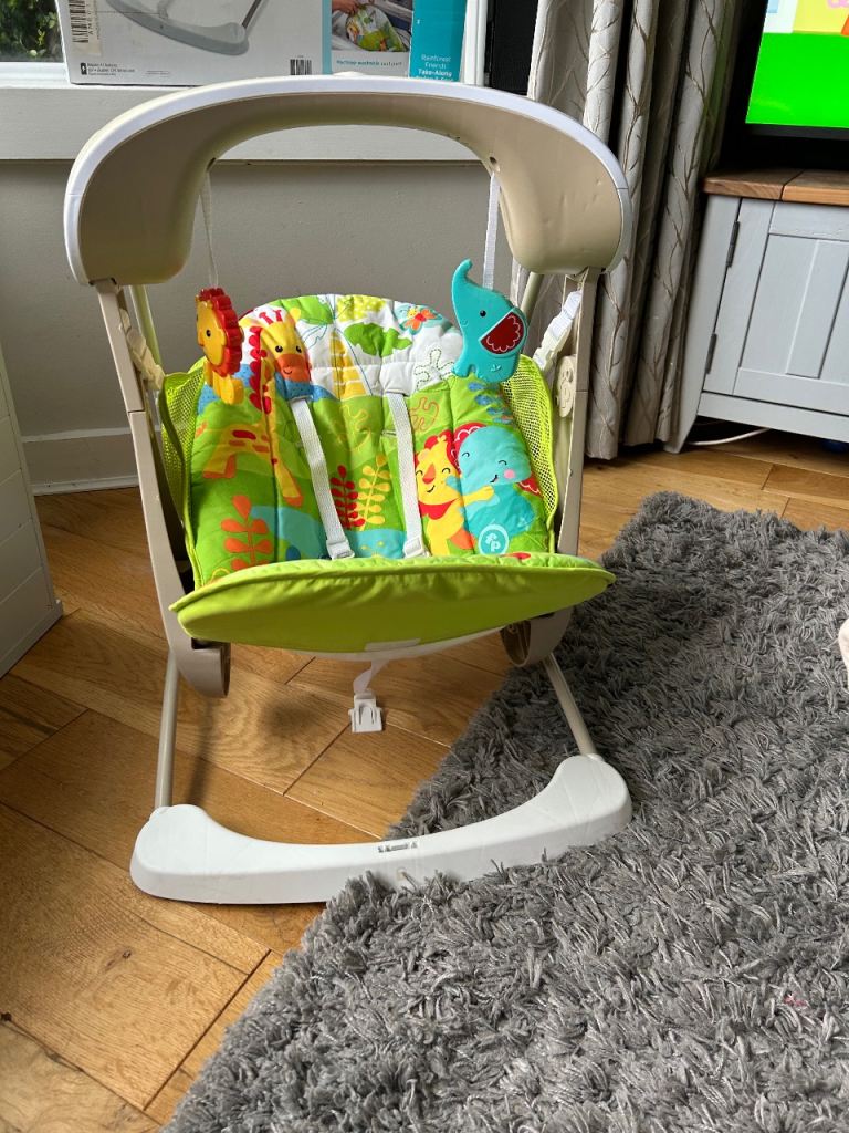 Fisher Price Rainforest Baby Swing 
