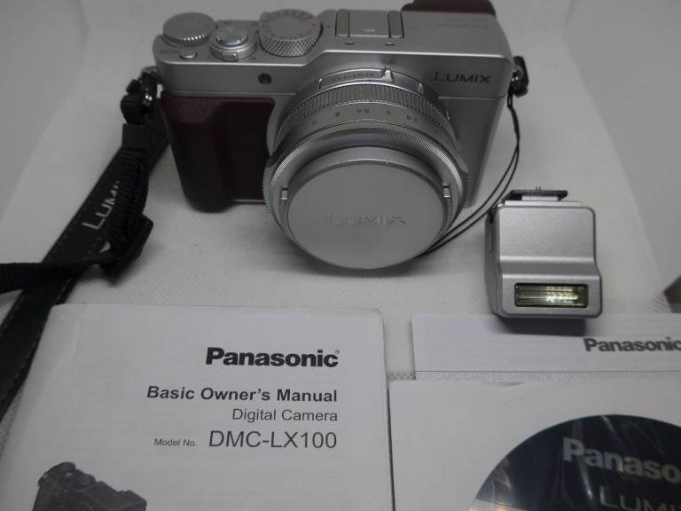 Panasonic Lumix DMC-LX100 Digital Camera - Silver, As Good As New