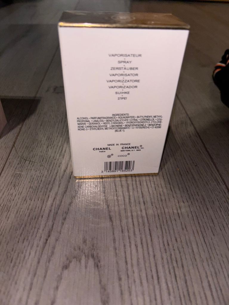 Chanel Paris woman’s perfume 