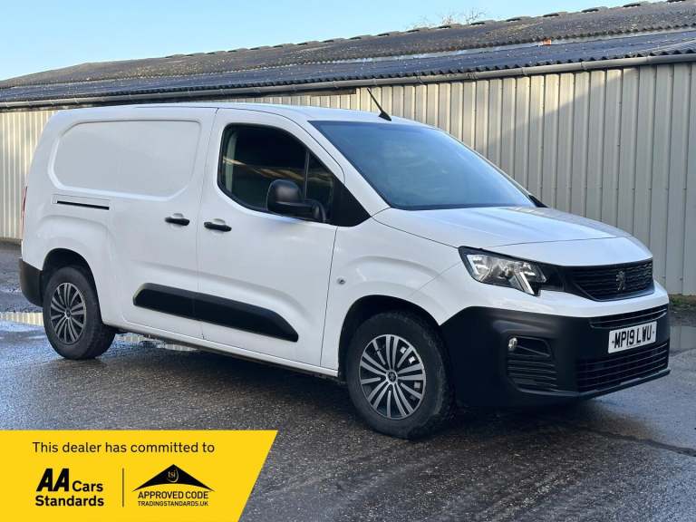2019 Peugeot Partner 1.6 BlueHDi 950 Grip Long Panel Van LWB Euro 6 (s/s) 6dr PANEL VAN Diesel Ma...