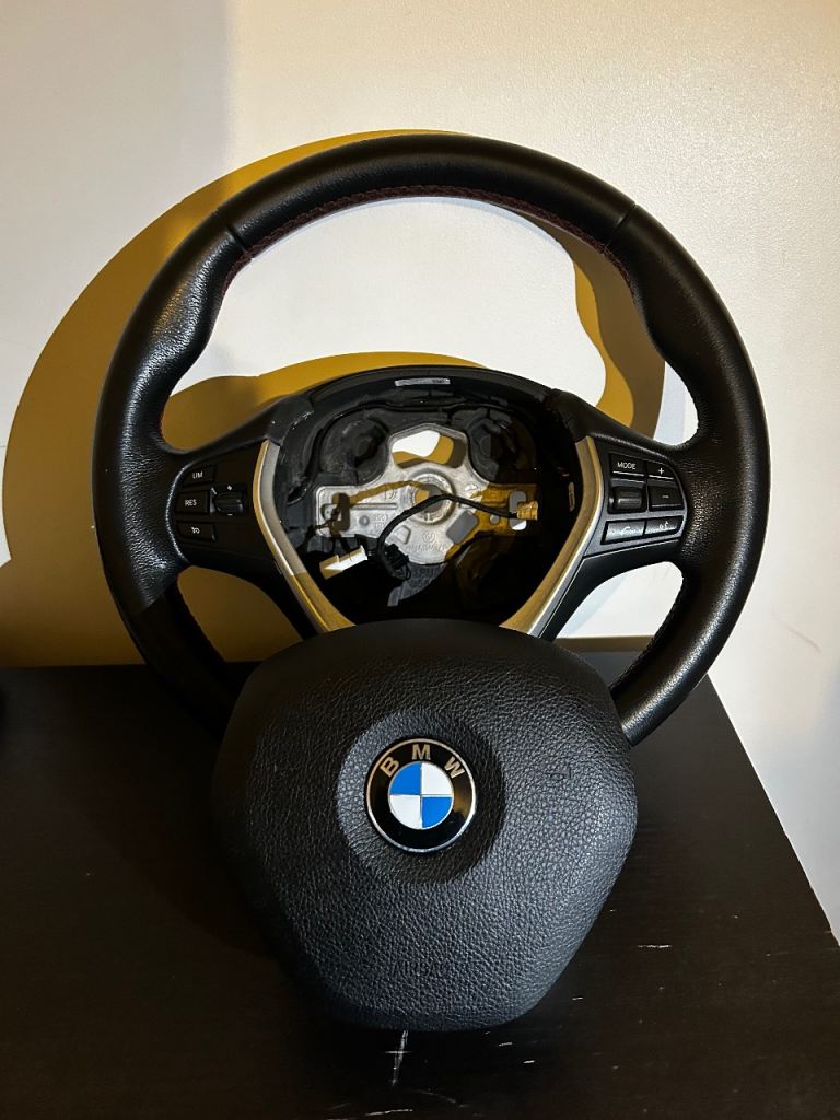 BMW F30/F31/F32 OEM Sport Steering Wheel- Fits 1/2/3/4 series (Airbag and Controls)