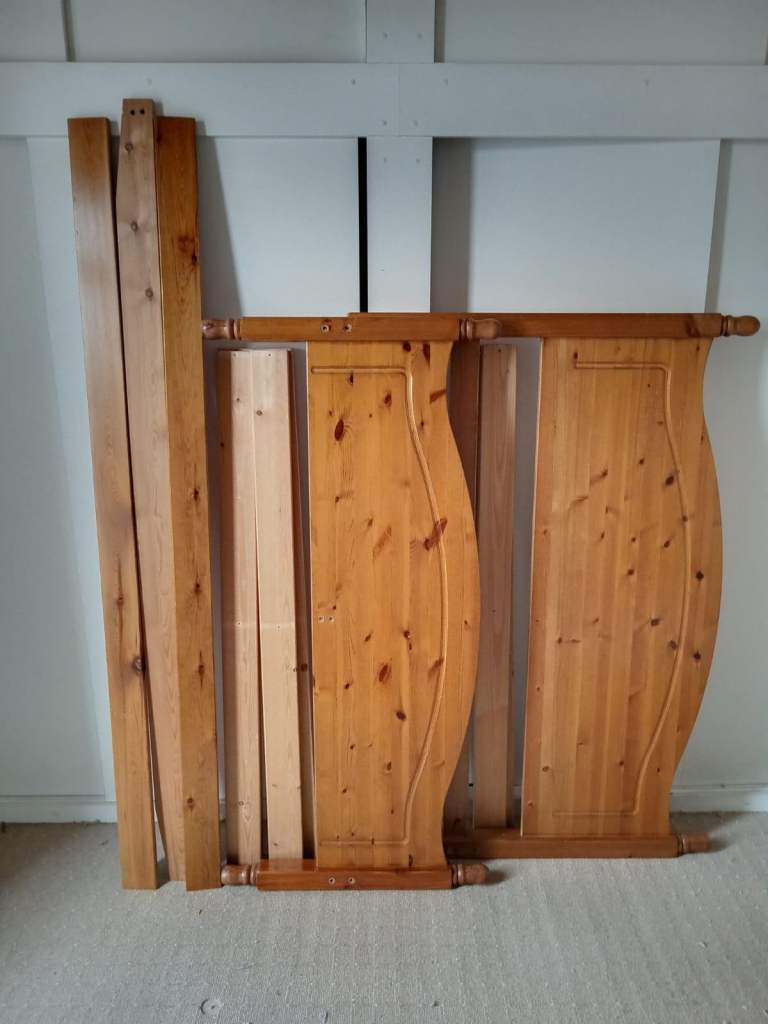 Solid Pine bed frame 