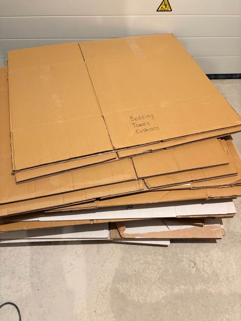 Free cardboard moving boxes (approx 30) Collection only AB15