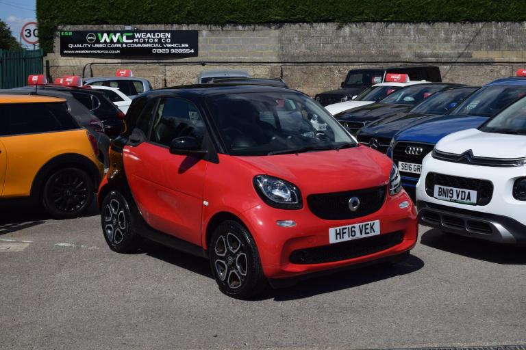 2016 smart fortwo 0.9T Prime Euro 6 (s/s) 2dr COUPE Petrol Manual