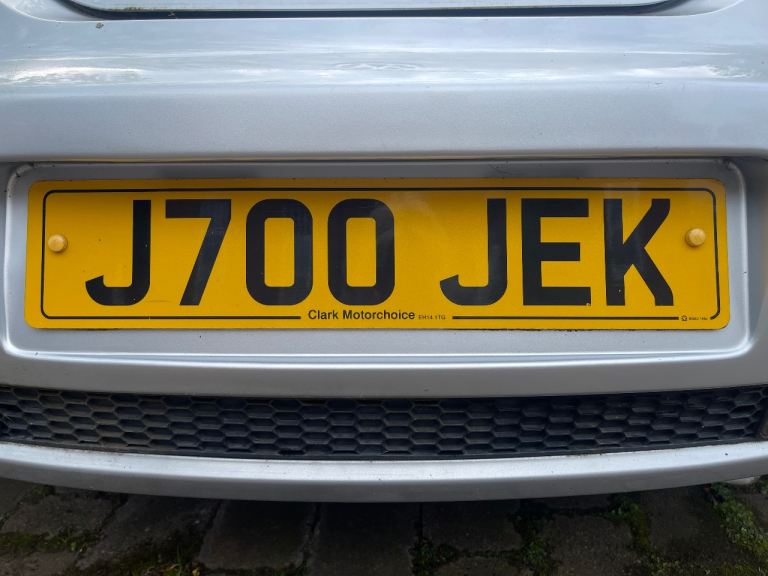 Cherished Numberplate. Private Registration On Retention for Sale J700 JEK
