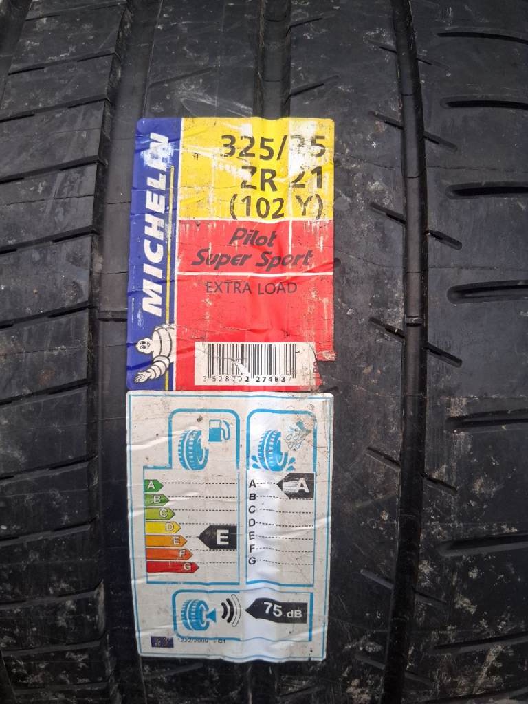 325/25/21 michelin pilot tyres aston martin porsche ferrari kit car land rover bmw
