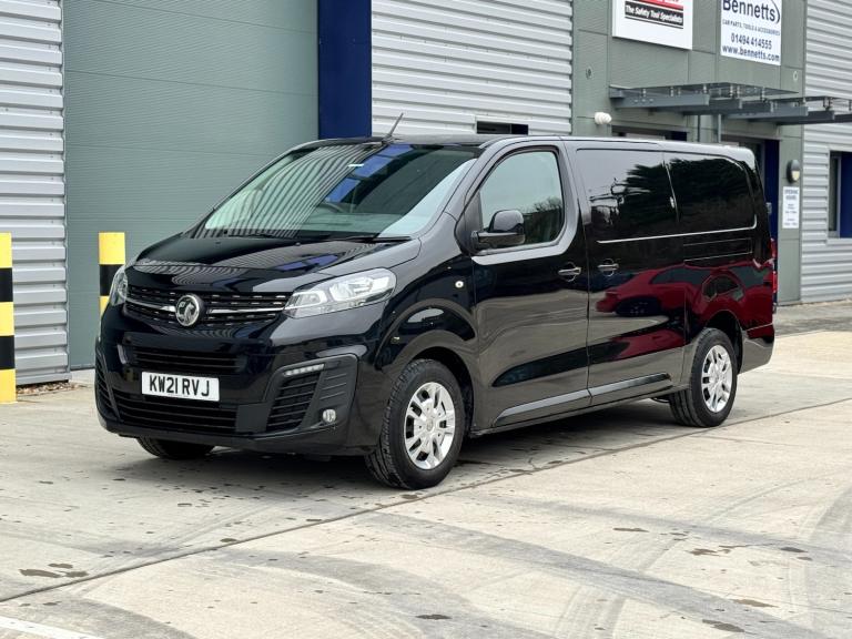 VAUXHALL VIVARO 1.5d 100PS 2021 (21) SPORTIVE L2 H1 LWB PANEL VAN + 71,800 MILES