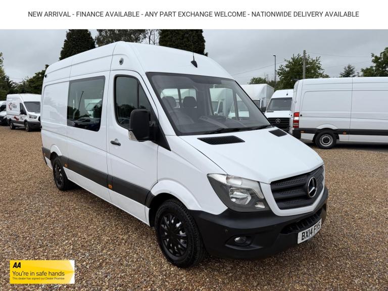 2014 Mercedes-Benz Sprinter 2.1 313 CDi Panel Van 4dr Diesel Manual RWD L2 (129 bhp) Panel Van Di...