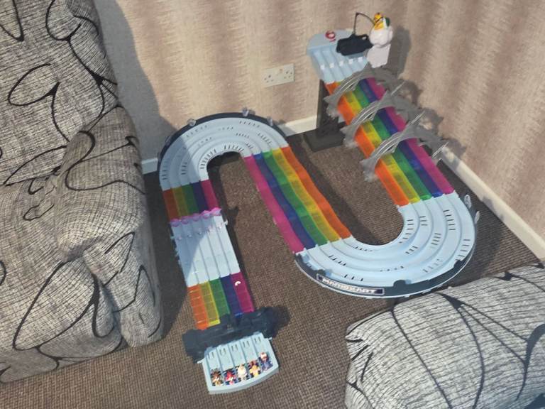 Mario kart racing track