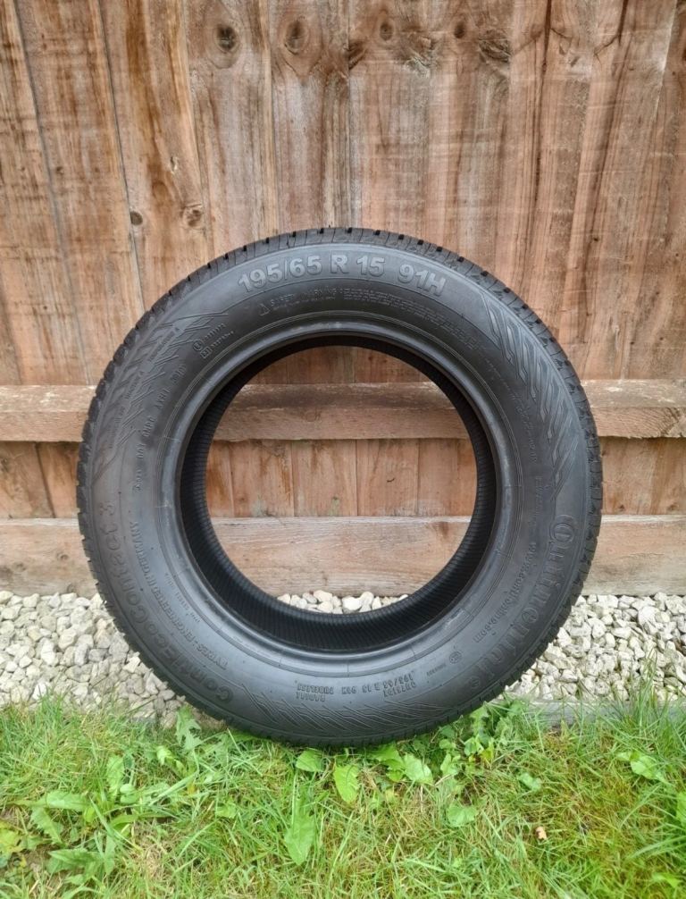 4x Continental Ecofrendly 6 tyres 195 65 R15