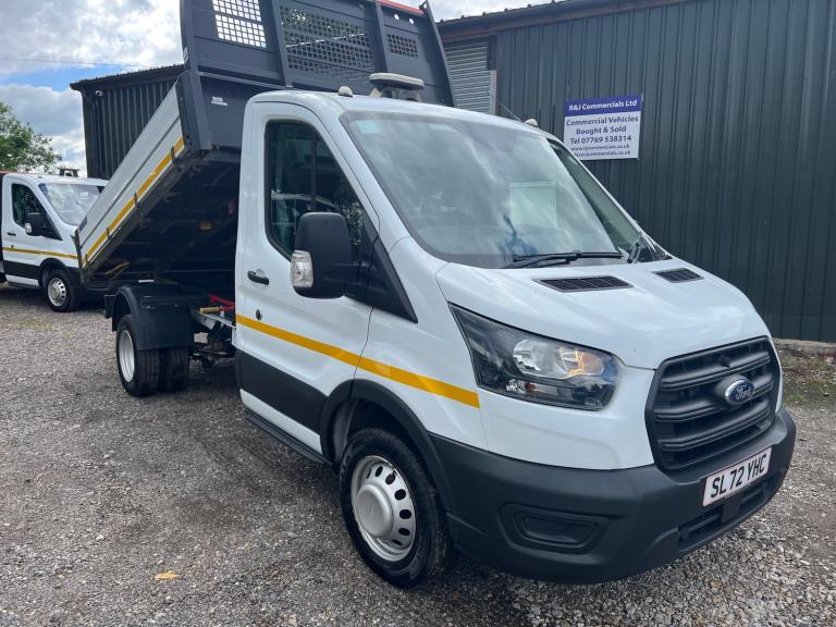 2022 Ford Transit 2.0 EcoBlue 130ps DROPSIDE TIPPER 45k MILES ONLY Dropside Tipper Diesel Manual