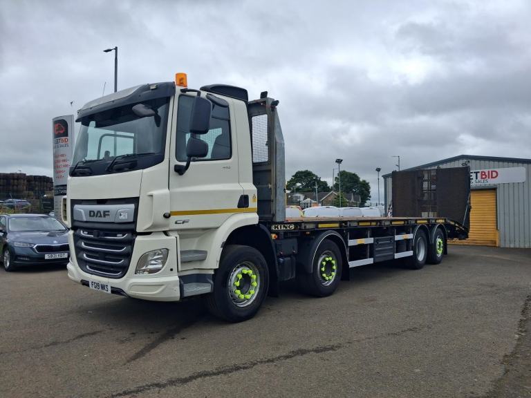 DAF TRUCKS CF 410 8X2 TAG BEAVERTAIL EURO 6