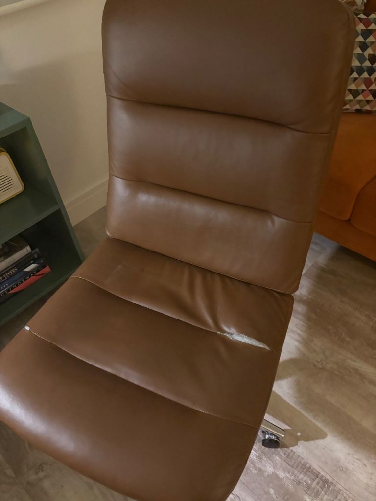image for Faux Leather Office Chair