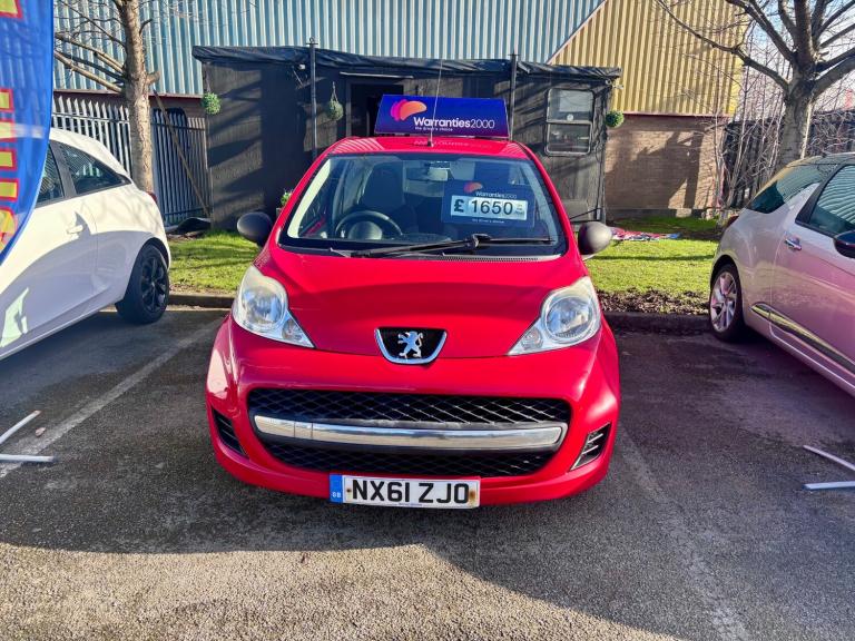 2011 Peugeot 107 1.0 Urban Lite 3dr HATCHBACK Petrol Manual