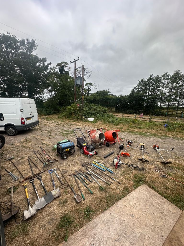 Job lot Garden Tools and Equipment – Used Condition