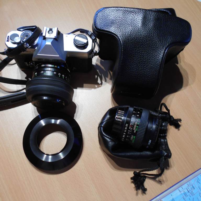 Fujica ST605N 35mm Camera bundle