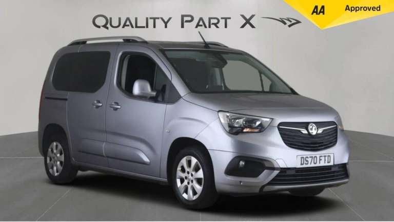 2020 Vauxhall Combo Life 1.2 Turbo Energy Euro 6 (s/s) 5dr (7 Seat) MPV Petrol Manual