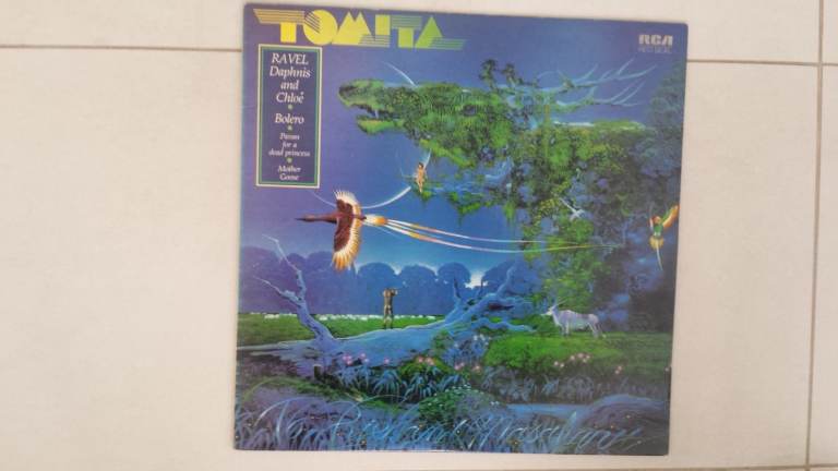 Vinyl LP 1979 Tomita - Ravel - Daphnis & Chloe, Bolero