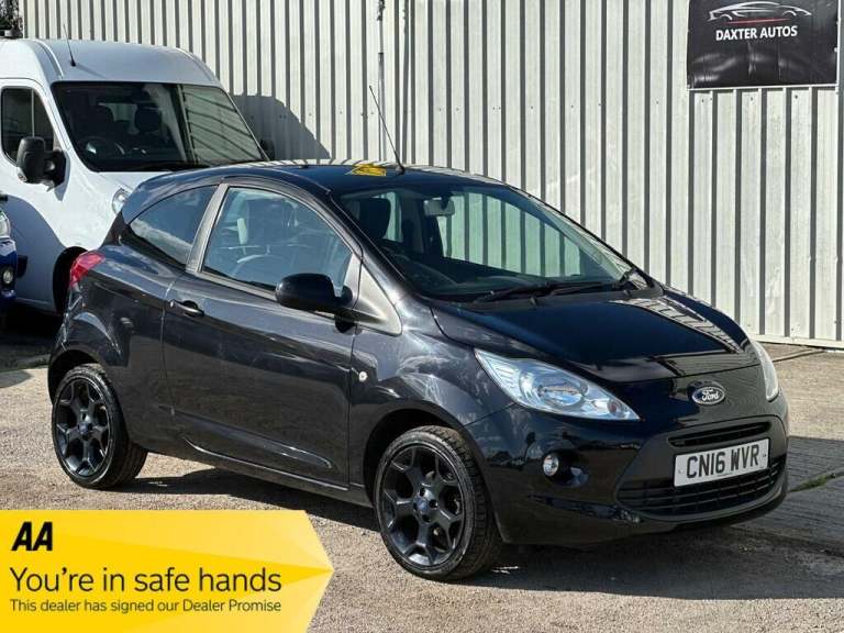 2016 Ford Ka 1.2 Zetec Black Edition Euro 6 (s/s) 3dr HATCHBACK Petrol Manual