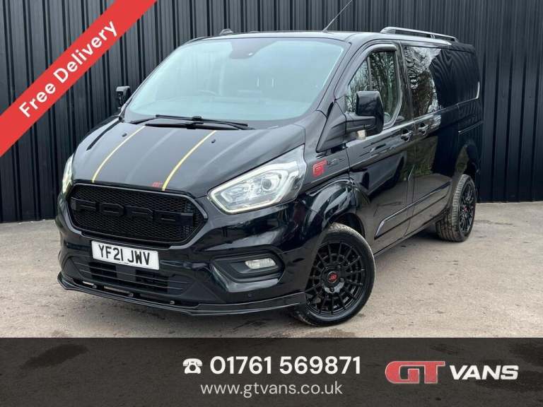 2021 Ford Transit Custom 2.0 300 GT-Design Limited Edn Crew L1 H1 PANEL VAN Diesel Manual