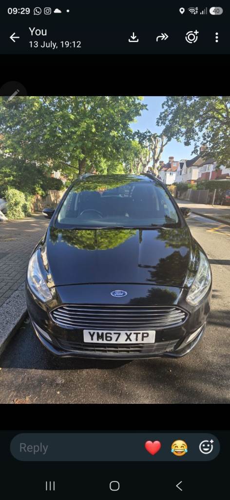 Ford, GALAXY, MPV, 2018, Semi-Auto, PCO