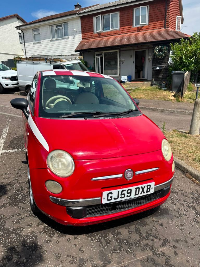 Fiat, 500, Hatchback, 2009, Manual, 1242 (cc), 3 doors