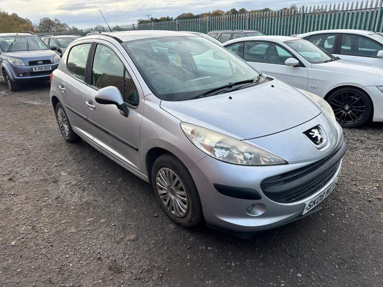 2008 PEUGEOT 207 SILVER BREAKING SPARES PARTS