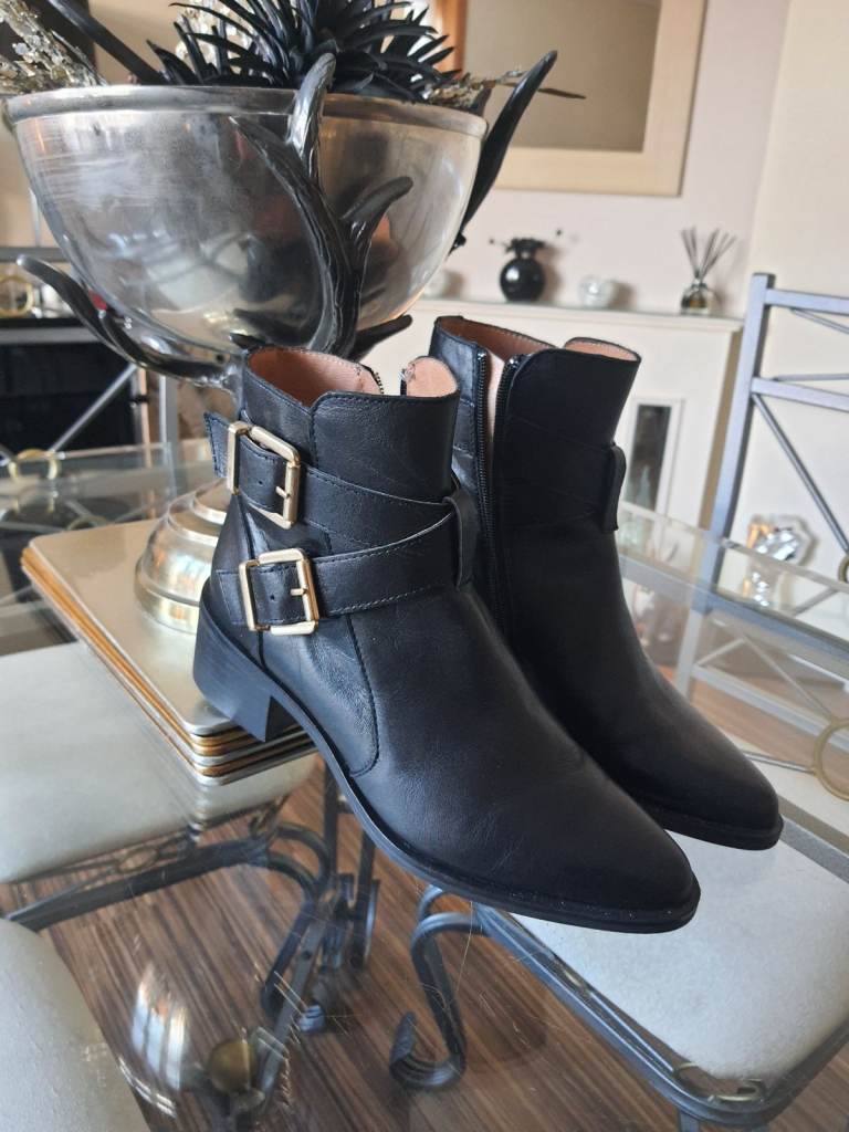 image for Jones the Bootmaker Ladies Black Boots size 5 RRP £120