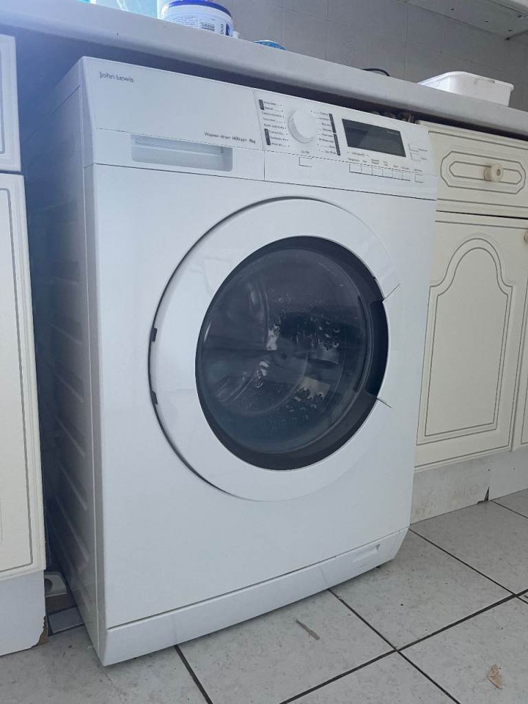 John Lewis JLWD 1609 Washer Dryer – 6kg/3kg – Working Order