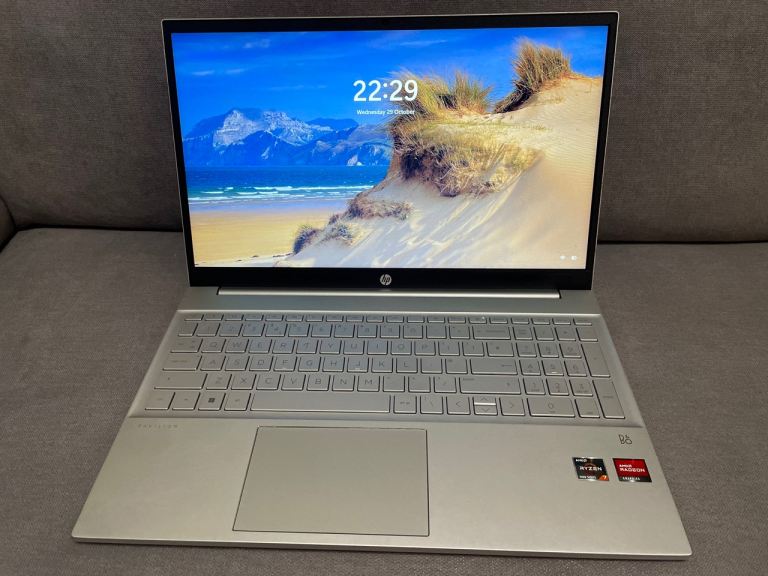 HP Pavilion 15.6”inch Laptop,AMD Ryzen 7 Processor, 16GB RAM, 512GB SSD, AMD Radeon Graphics, FHD