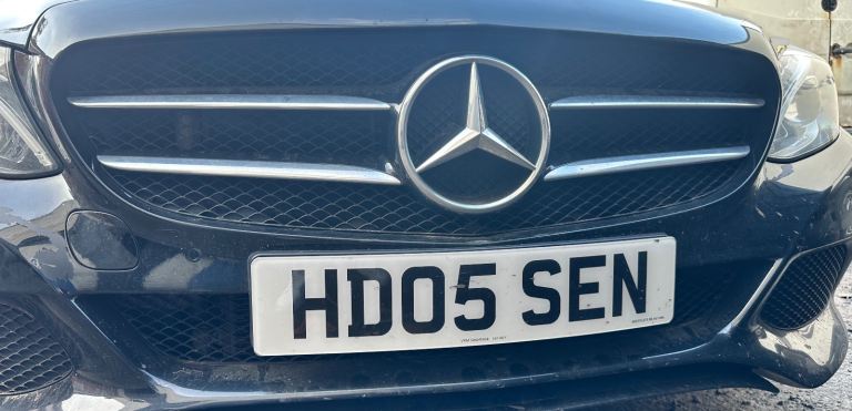 Private Registration Plate - HOOSEN or HOOSSEN